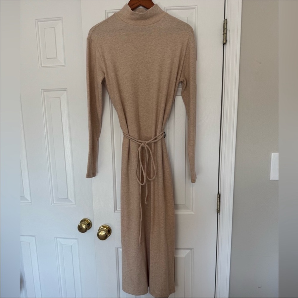 Vince Turtleneck Midi Dress